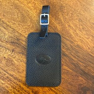 Vintage longchamp luggage tag
